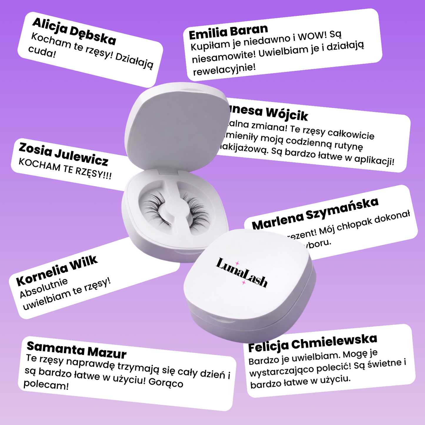 LunaLash™ Magnetyczne Rzęsy